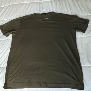 Prada Tee - Olive green. Fits men’s Large